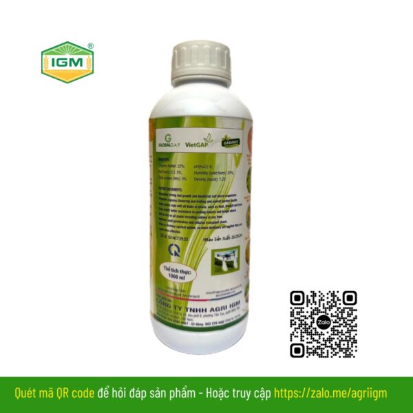 AMINO IGM - Nhân Sâm Cho Cây Trồng (Gấu Trúc) - Ảnh 2