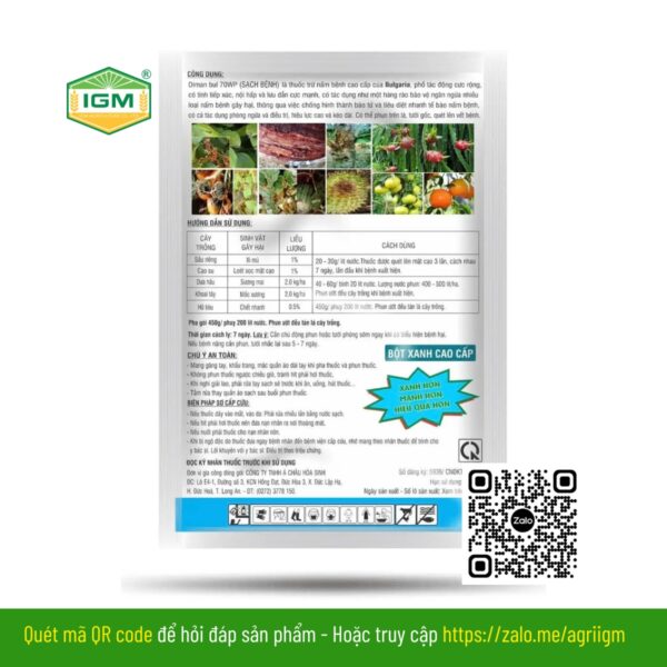 Sạch Bệnh (450gr) - Ảnh 2