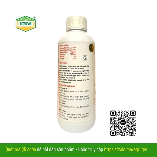 ARIPHOS ANTIRUS (Sầu Riêng): 1 lít - Ảnh 3