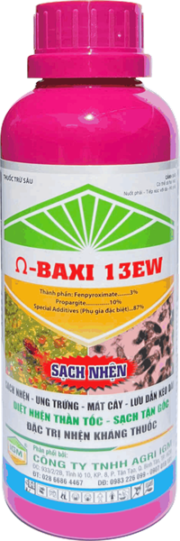 Baxi 13EW (SẠCH NHỆN): 450ml