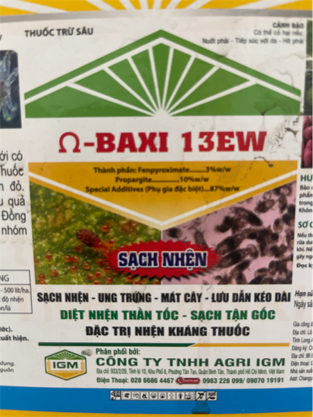 Baxi 13EW (SẠCH NHỆN): 450ml - Ảnh 2