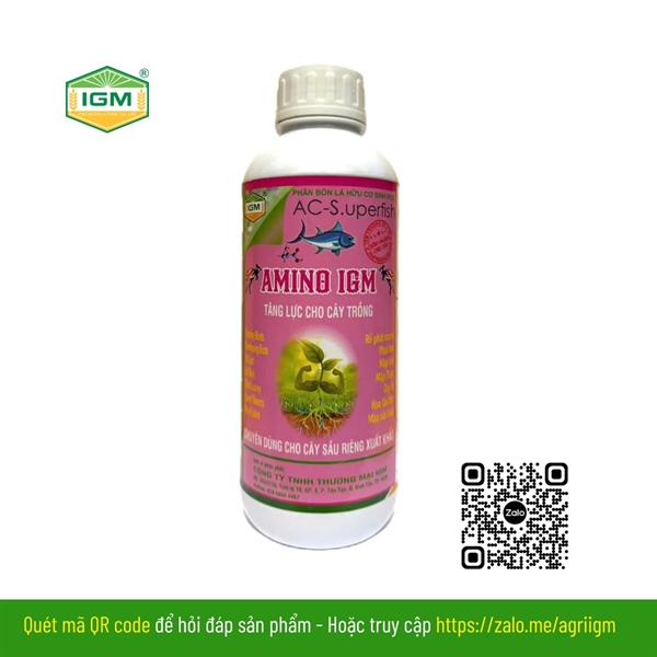 AMINO IGM (TĂNG LỰC CÂY TRỒNG): 1 Lít