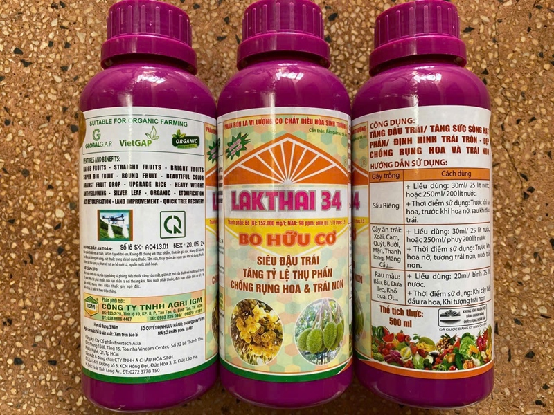 LAKTHAI 34 (Bo Hữu Cơ): 500ml - Ảnh 2