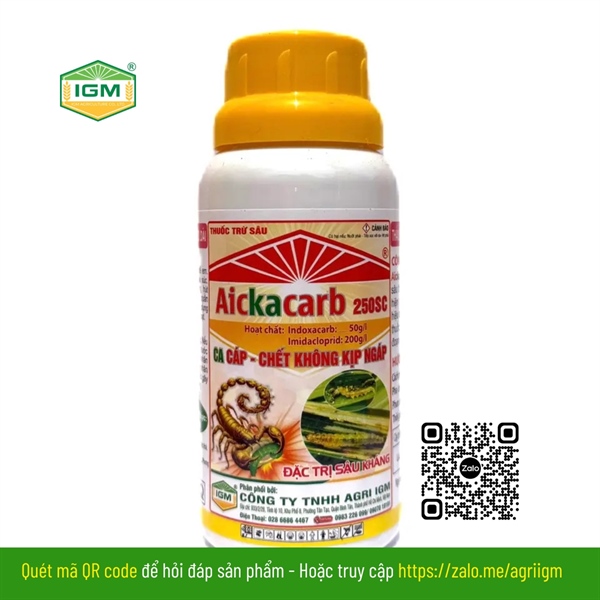 Aickacarb (CHẾT KHÔNG KỊP NGÁP) 250SC: 200ml