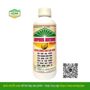 ARIPHOS ANTIRUS (Sầu Riêng): 1 lít